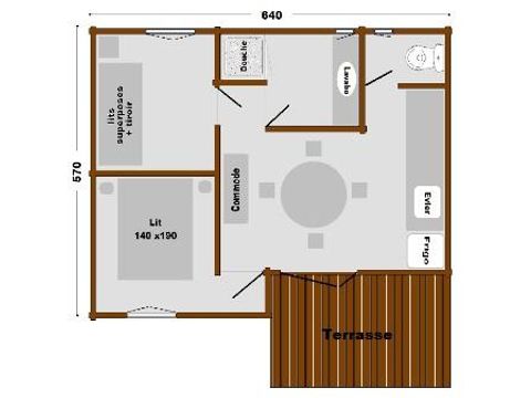 CHALET 5 personas - Genciana 41