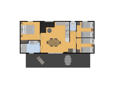 Chalet 6 personen - Romanche