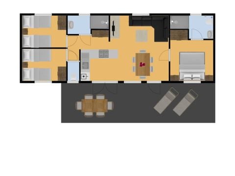 MOBILHOME 6 personas - Muzelle
