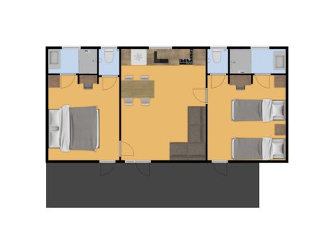MOBILHOME 4 personas - Buissonnière