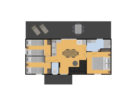 BUNGALOW 6 personnes - Laffrey Côté Jardin