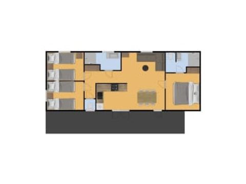 MOBILHOME 6 personas - Hoz