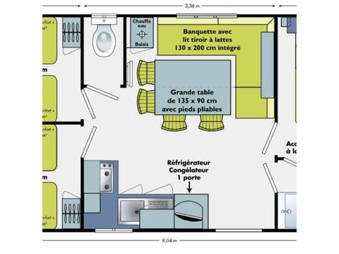 CASA MOBILE 6 persone - BENESSERE