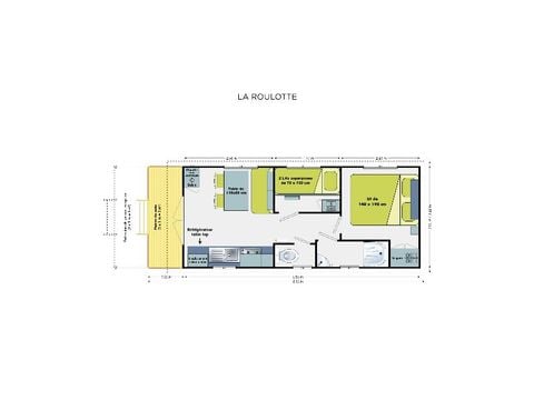 Accommodatie 4 personen - Standaard