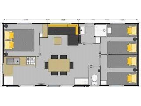 Mobile home 6 persons - BAHIA TRIO