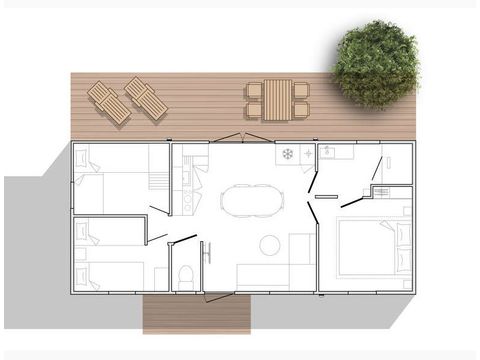 Mobilhome 6 personas - VIP