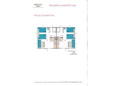Mobile home 2 persons - Camp Hotel 25m² (1 room)