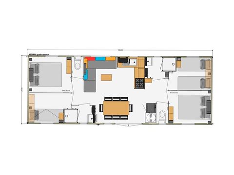MOBILE HOME 8 people - NIRVANA Quattro Space