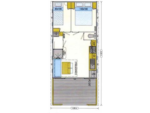 CASA MOBILE 3 persone - Ridorev Panama