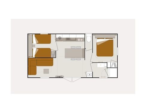 MOBILHOME 6 personnes - O'Hara 784