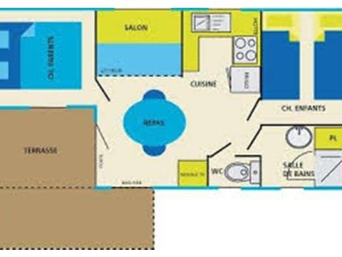 MOBILHOME 4 personnes - Pacifique