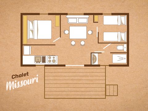 CHALET 4 persone - MISSOURI