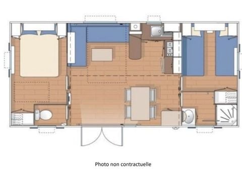 MOBILHOME 4 personnes - O'Hara