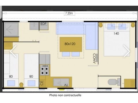 Mobilheim 4 Personen - Ibiza