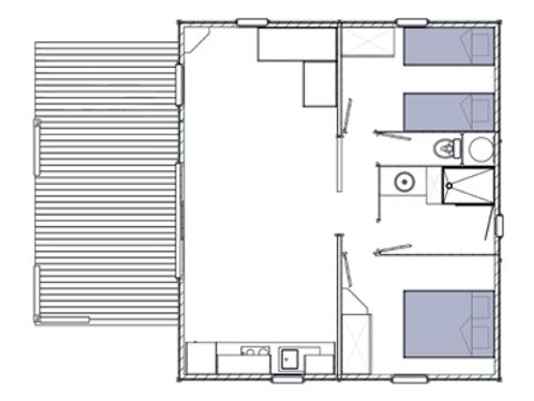CHALET 5 persone - OCKLAND