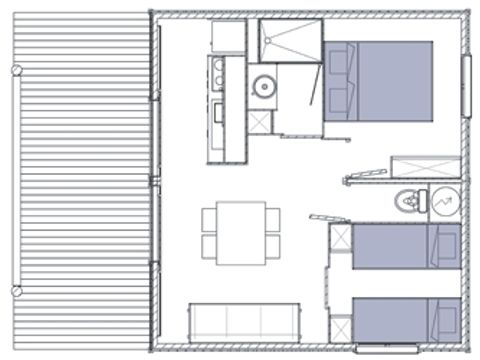 CHALET 4 persone - TAHOE