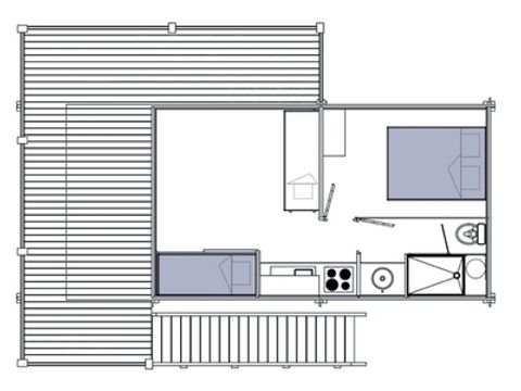 Chalet 4 persons - PILOTIS