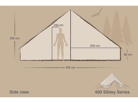Tent 4 personen - ALGODON WINKEL