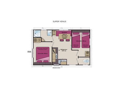 Mobile home 4 persons - XIMISTA