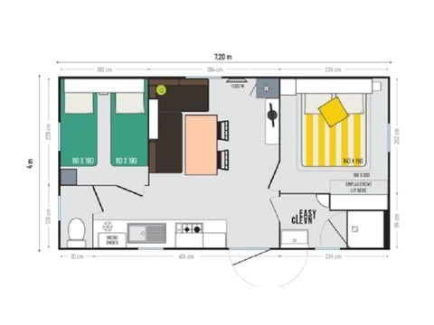 Mobilhome 5 personnes - GALERNA