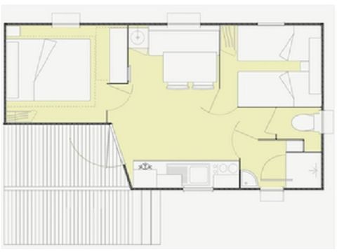 Mobile home 4 persons - LURRA