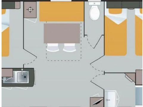 Mobile home 6 persons - IZARRA