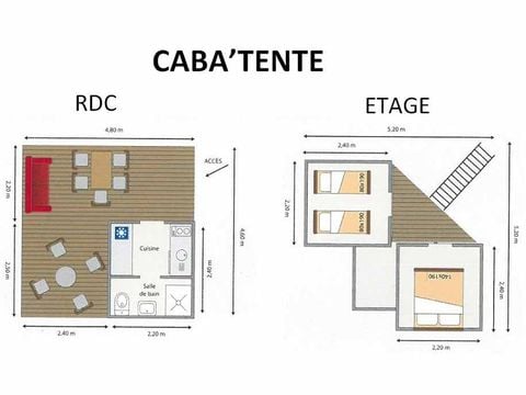 Allogi 4 persone - Scoiattolo