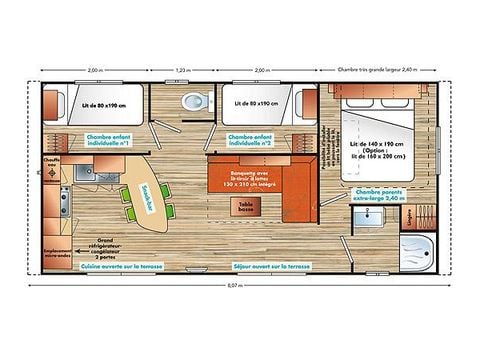 Mobilhome 6 personas - VISIO