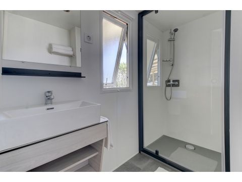 MOBILHOME 6 personas - Mobil-home | Premium Azure | 2 Dormitorios | 4/6 Pers. | Terraza elevada | Aire acondicionado | TV