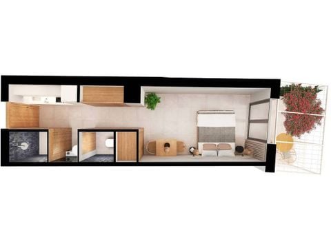 Wohnung 2 personen - Deluxe Lodge
