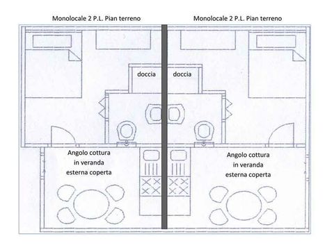 Apartment 2 persons - Unique piece