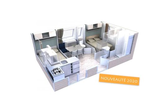 MOBILHOME 4 personnes - EVO 24 24m² 2 chambres (Dimanche au Dimanche) - NOUVEAUTÉ 2020