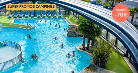 Nos campings avec une piscine couverte