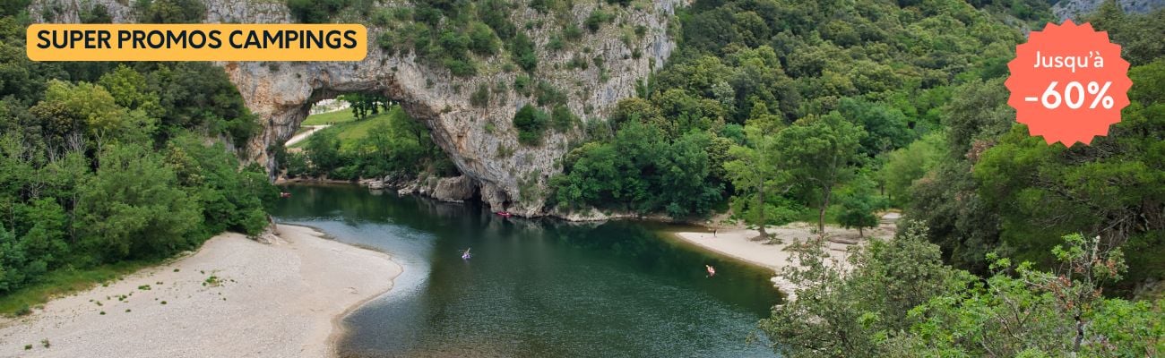 Top campings en promo – Ardèche