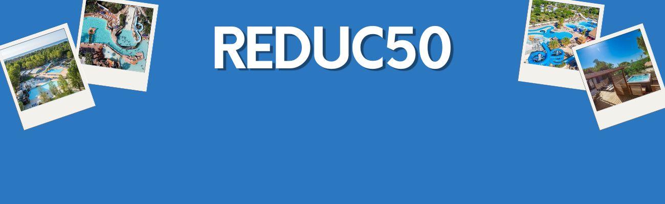 Utilisez votre code promo : REDUC50