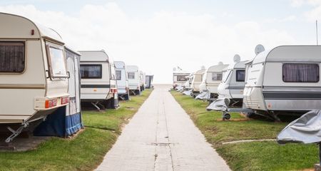 Emplacement pour caravane