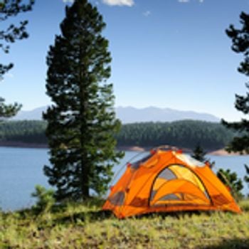 Emplacement pour tente