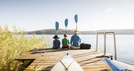 Campings cerca de un rio