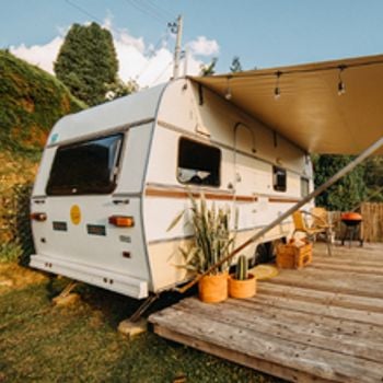 Emplacement pour caravane