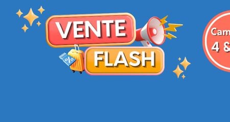 Vente Flash - Campings 4 et 5 étoiles