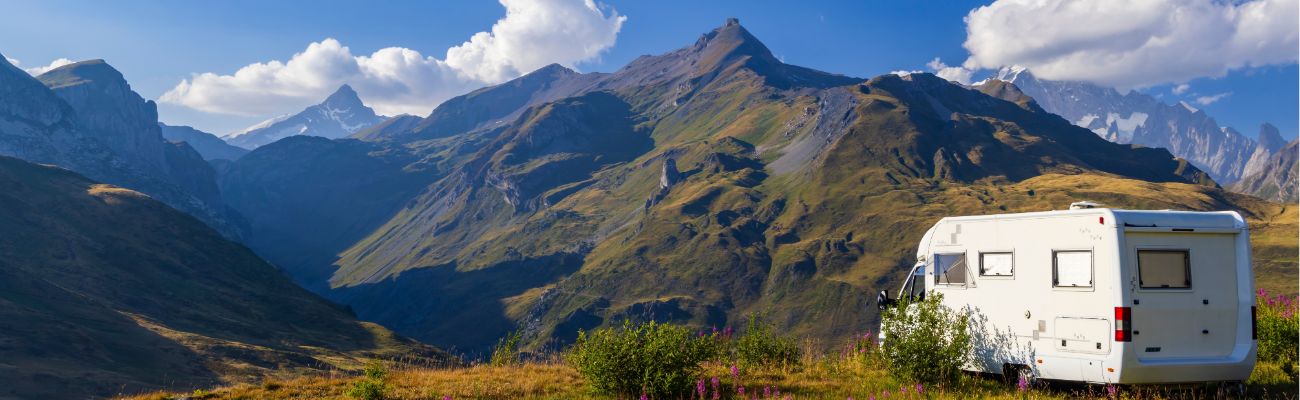 Camping in den Französischen Alpen