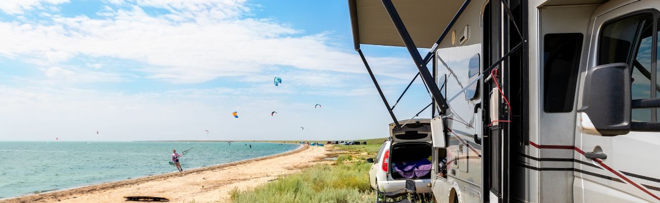 Camping in Frankrijk aan zee