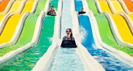 Campeggi nelle Marche con scivoli acquatici