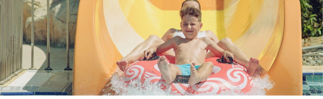 Camping mit Wasserpark