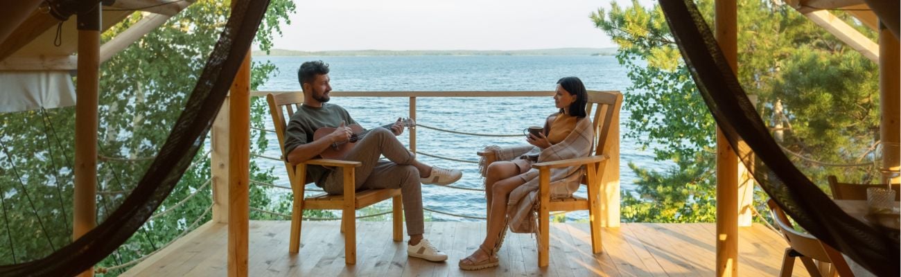 Glamping in Italien 