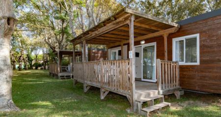 Campings en Aquitania con mobilhome