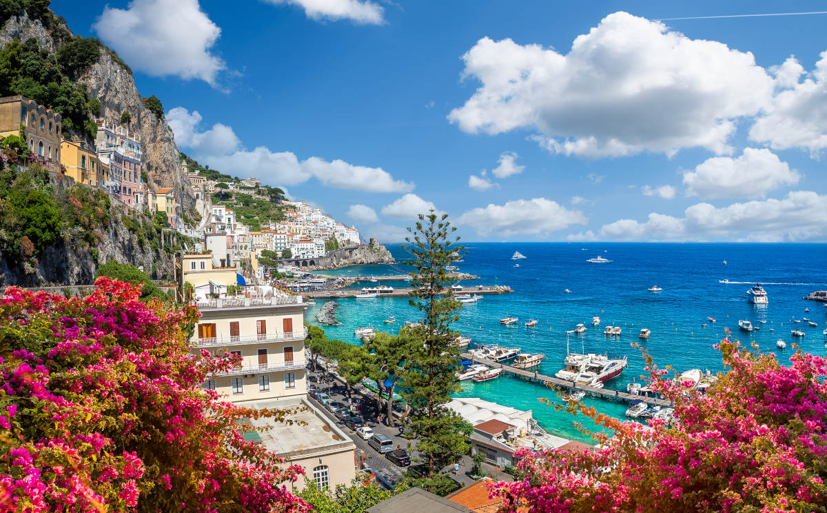 Amalfi langs Amalfikust