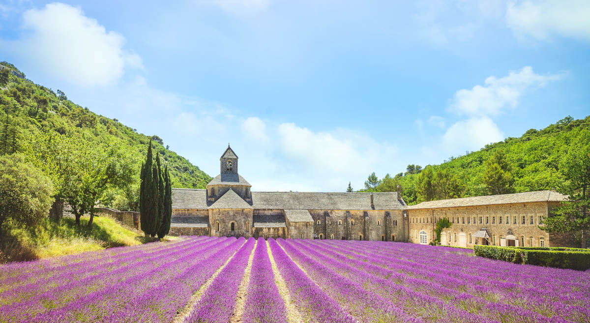 Abbey-of-Senanque-Vaucluse-Frankrijk
