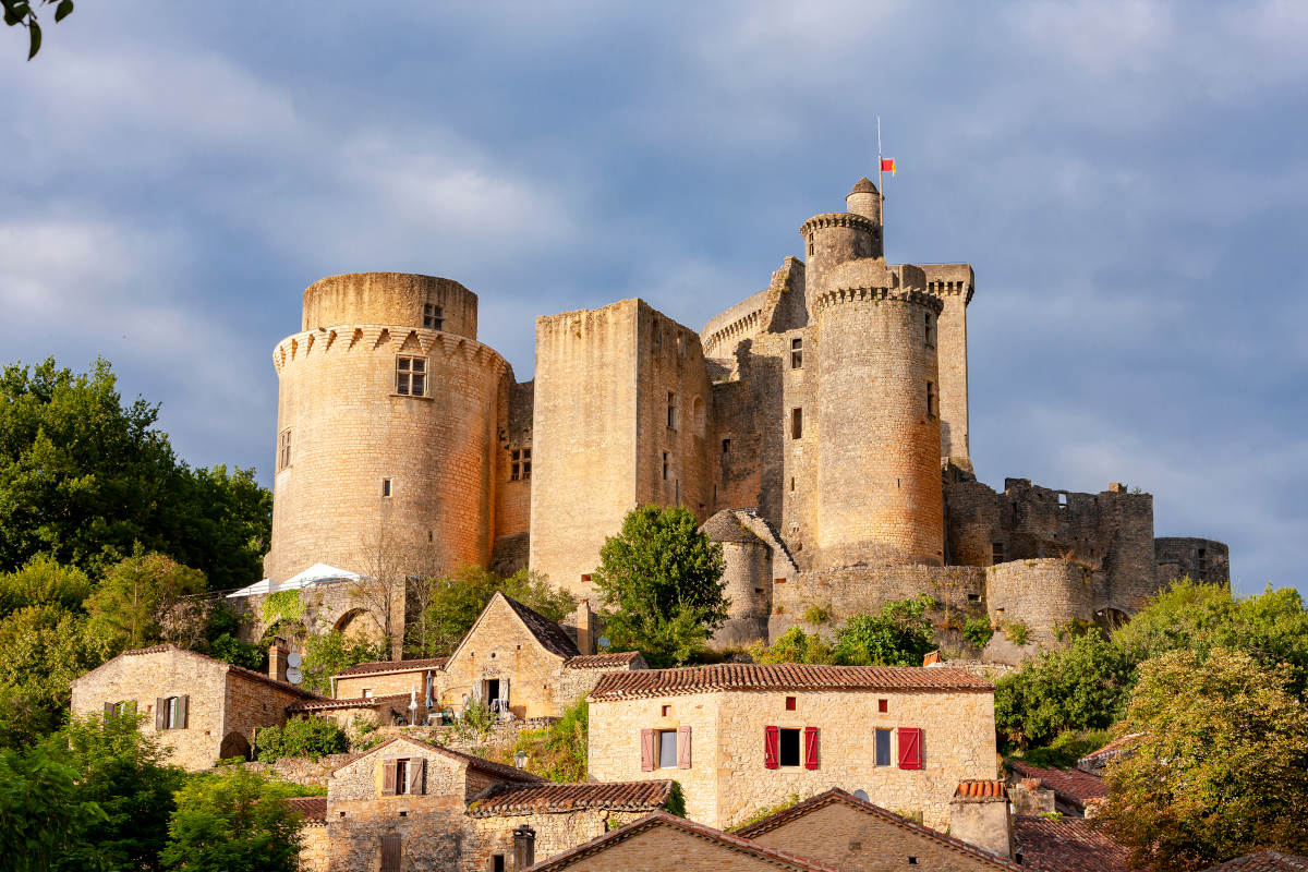 Bonaguil-Castle-Lot-et-Garonne-Frankrijk