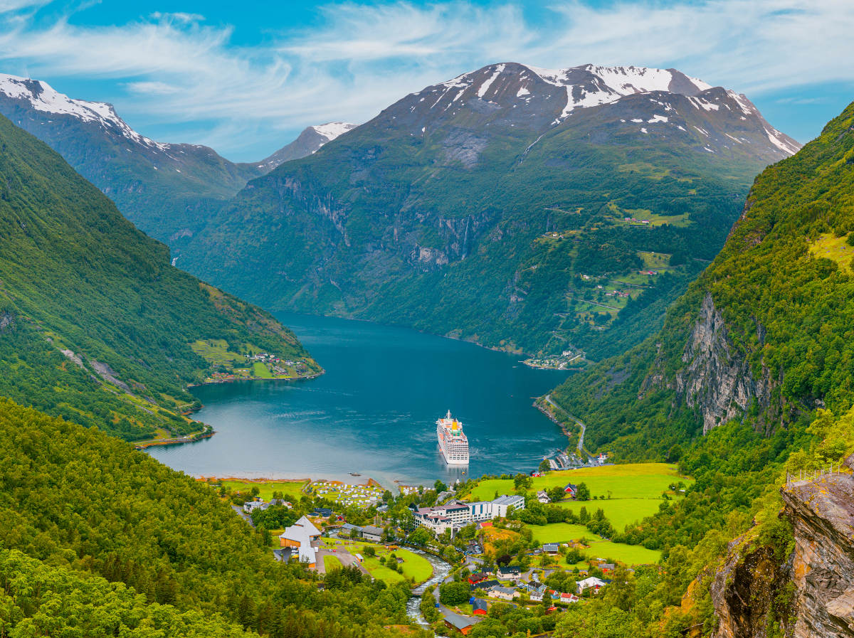 Geirangerfjord-Noorwegen